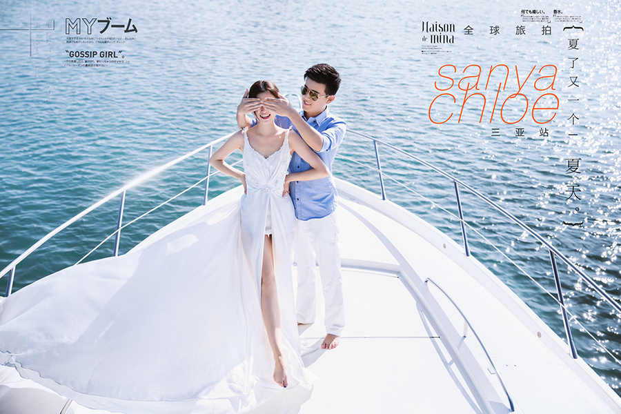 拍韩式婚纱照的微笑技巧