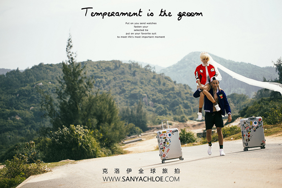 拍婚纱照最好自备鞋子