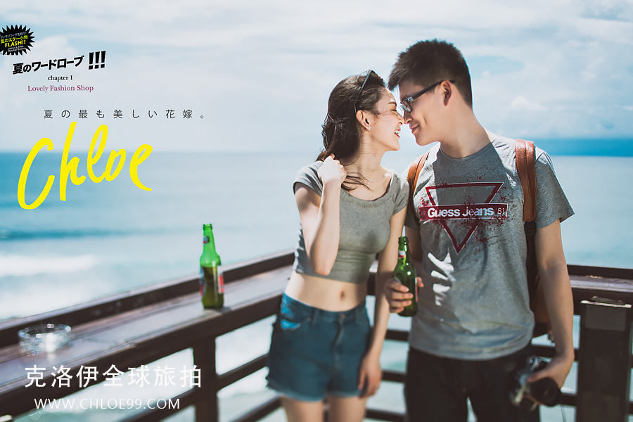 巴厘岛旅拍婚纱照新人都选克洛伊全球旅拍
