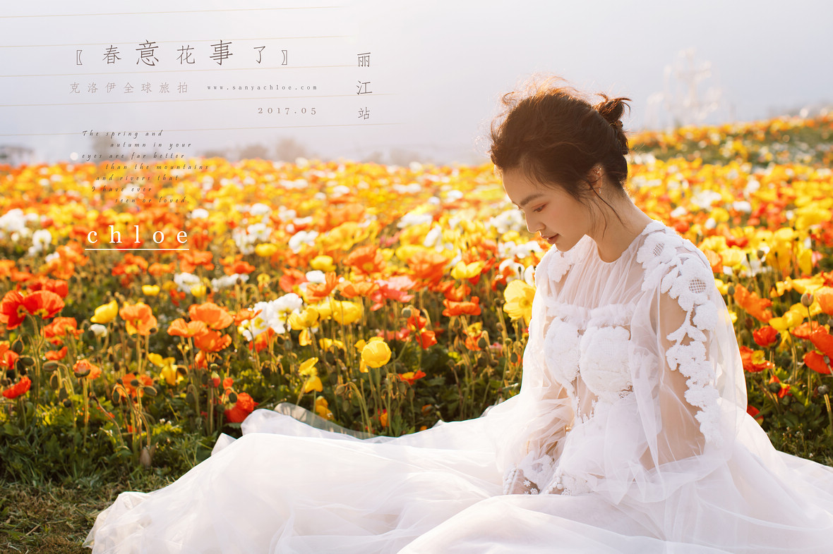 待到山花烂漫时，你在丛中笑！